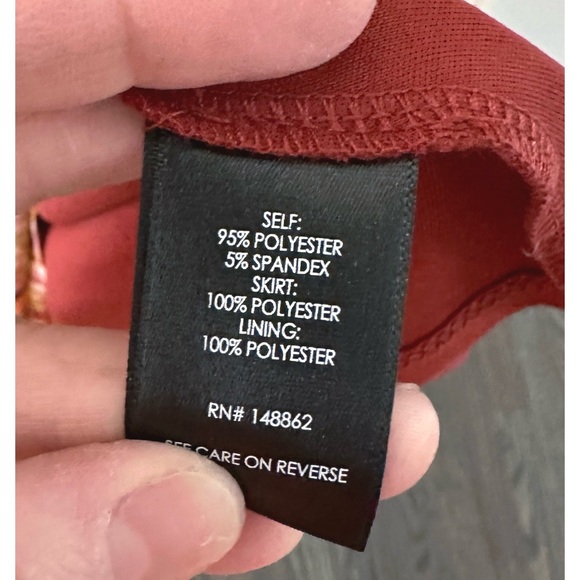 Torrid Mini Chiffon And Studio Knit Surplice Dress - Picture 9 of 10